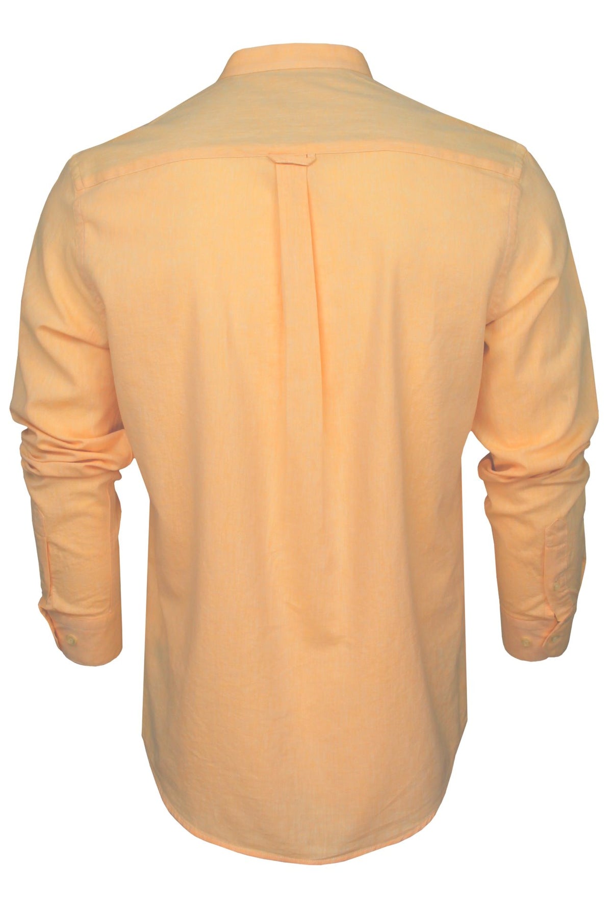 Xact Long Sleeved Linen Grandad Nehru Shirt-3