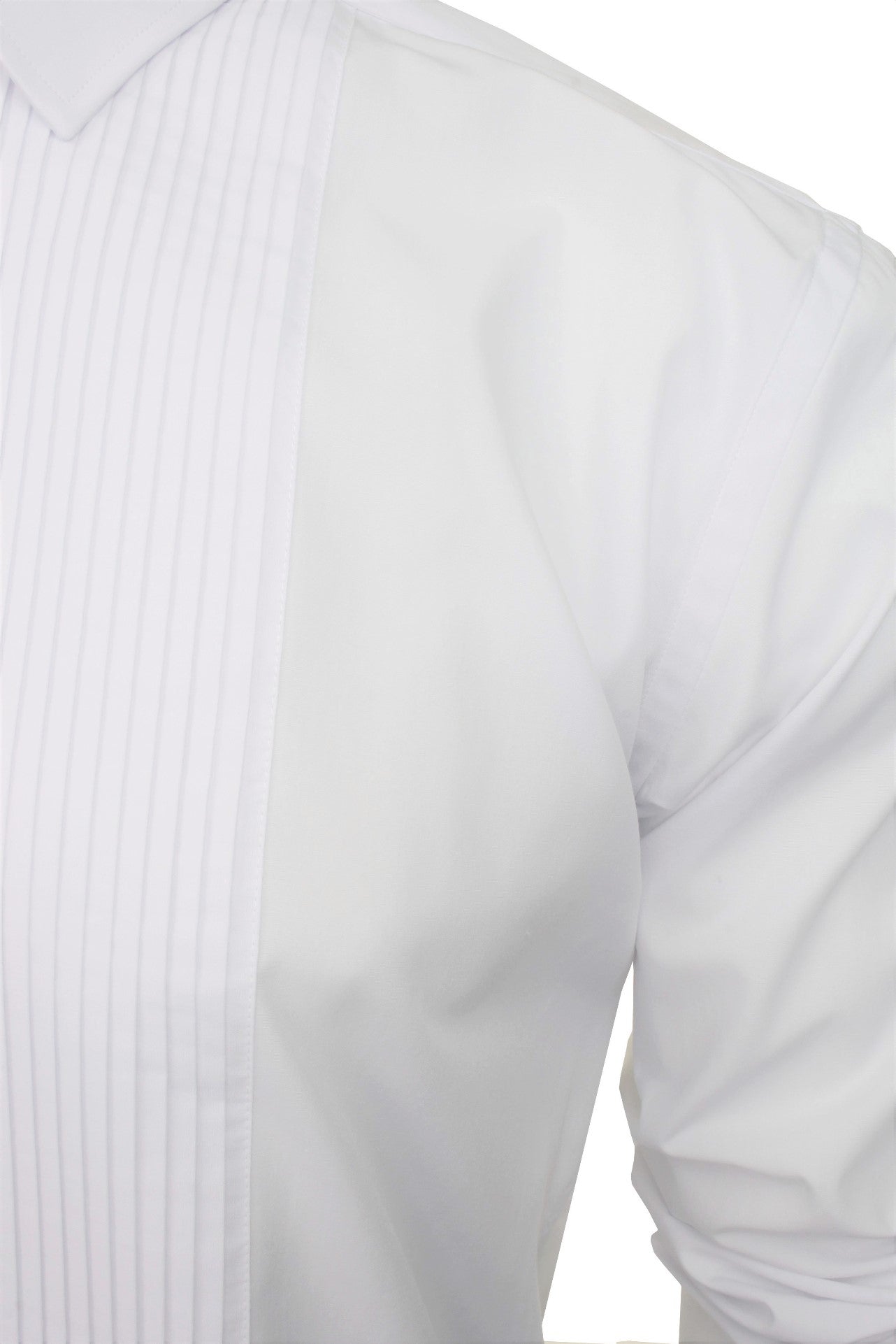 Xact Men's Formal Tuxedo/Dress Shirt with Double Cuff and Cuff Links-3