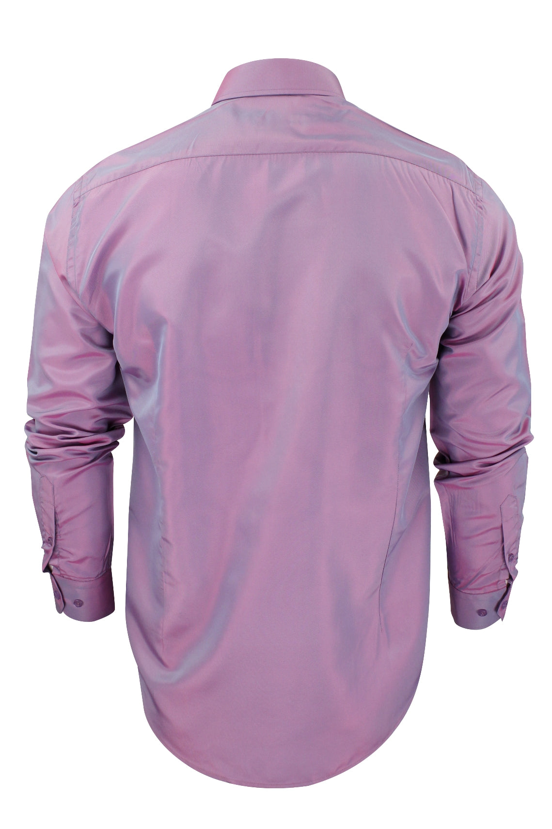 Mens Tonic Two Tone Shirt by Xact Clothing Long Sleeved-3