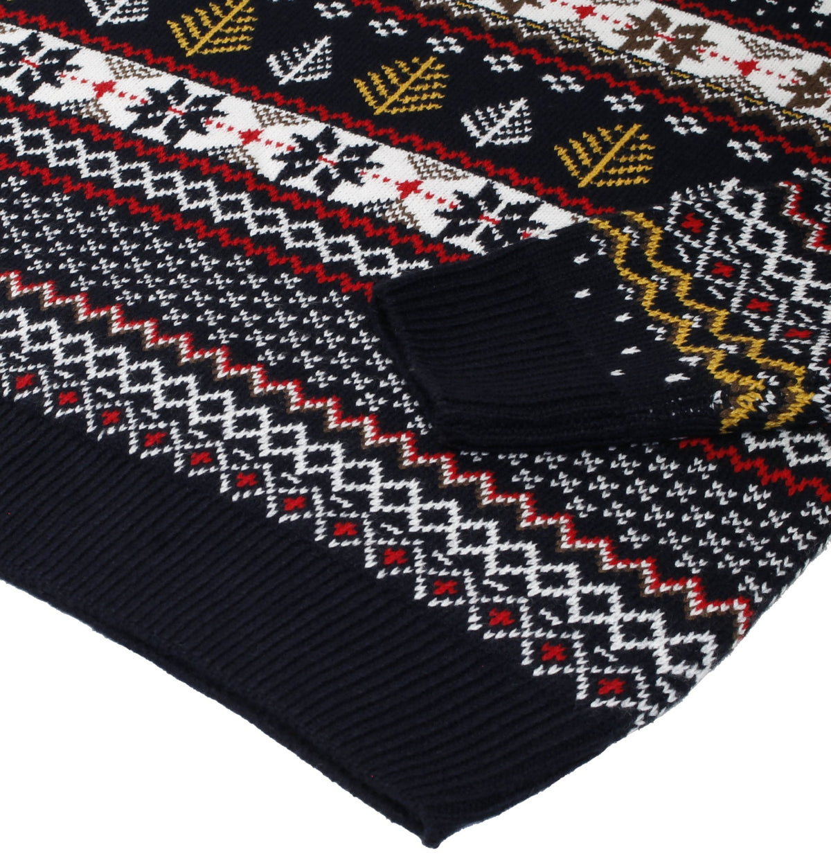 Xact Christmas/ Xmas Jumper 'Lapland' with Tree & Reindeer Fairisle Pattern
