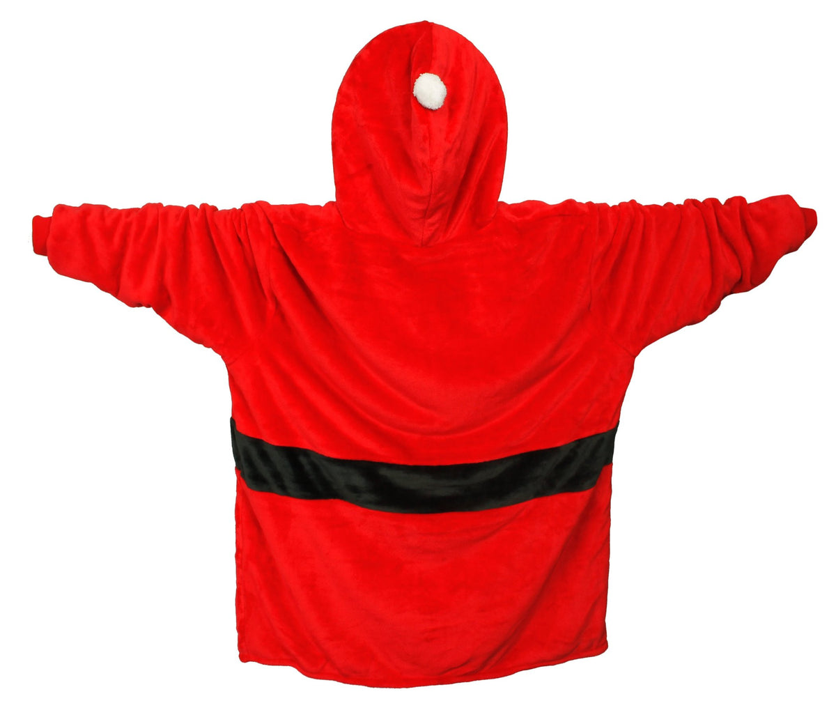 Xact Christmas/ Xmas Adults Hoodie Winter Wearable Blanket - Sherpa Fleece Lined Hood & Body-3