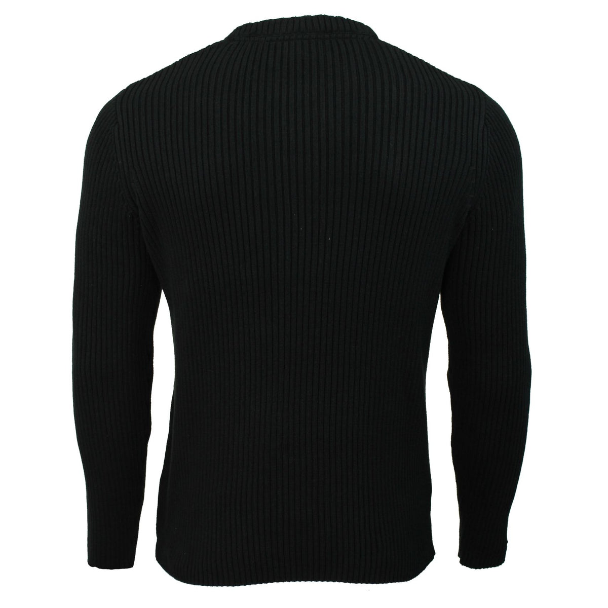 Mens Jumper by Xact Clothing Ribbed Long Sleeved-4