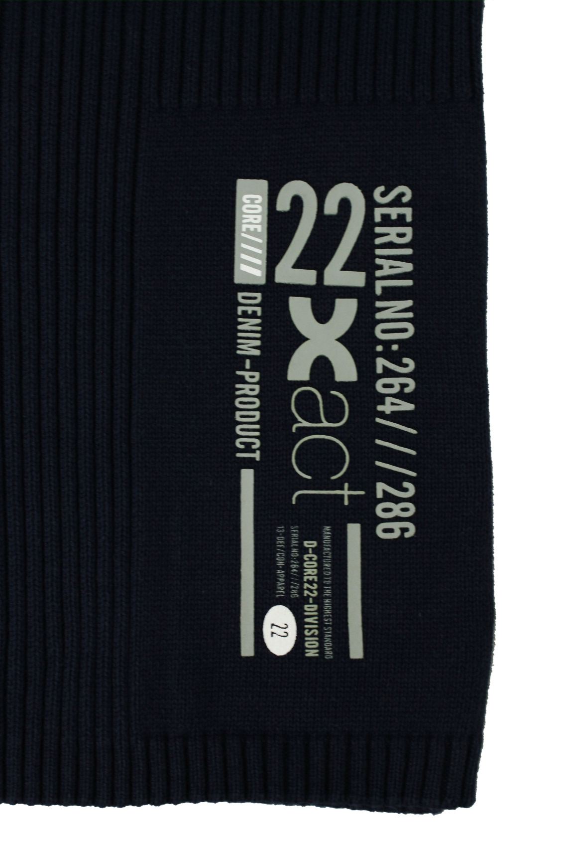 Xact Men's Ribbed Crew Neck Cotton Jumper-3