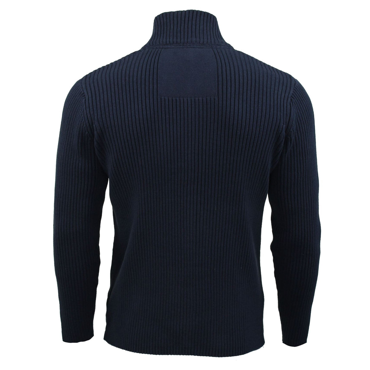 Mens Jumper by Xact Clothing Ribbed Long Sleeved-2
