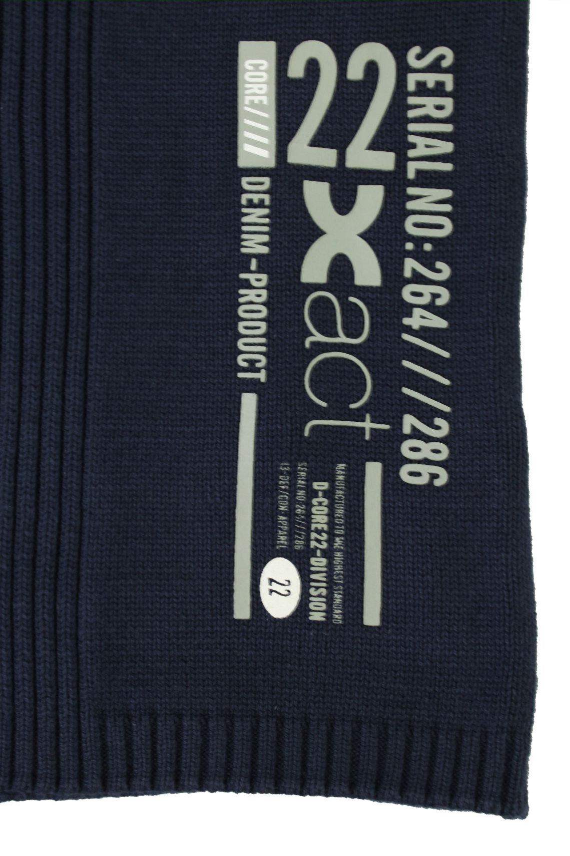 Mens Jumper by Xact Clothing Ribbed Long Sleeved-4