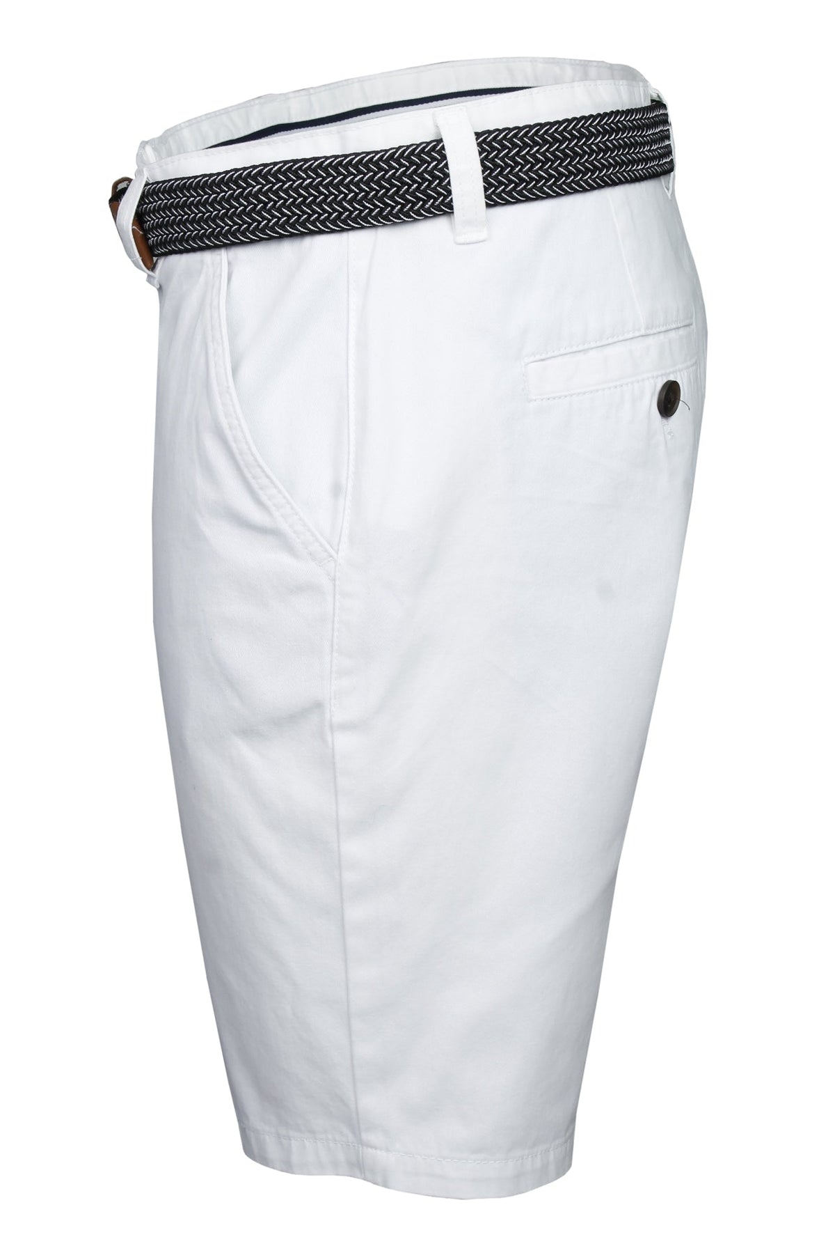 Xact Men's Premium Tailored Stretch Chino Shorts-3