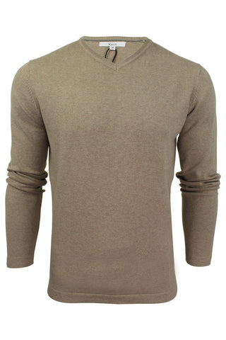 Xact Mens Cotton Rich V-Neck Jumper-Main Image