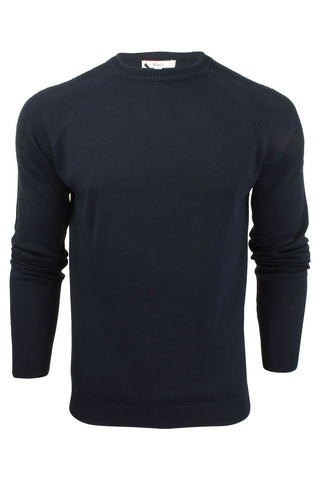 Xact Men's Cotton Raglan Crew Neck Jumper-2