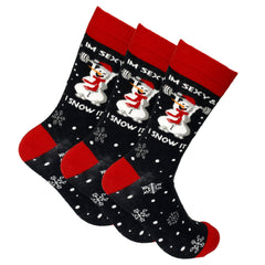 Xact Mens Christmas Xmas Socks Gift Box - UK 7-11 (3-Pack)-2