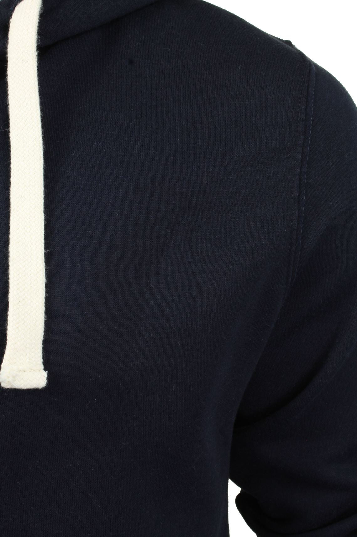 Mens Zip Through Hoodie Sweatshirt by Xact Fleece Back-2