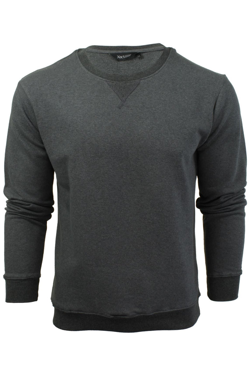 Xact Mens Crew Neck Sweatshirt Jumper - Long Sleeved-2