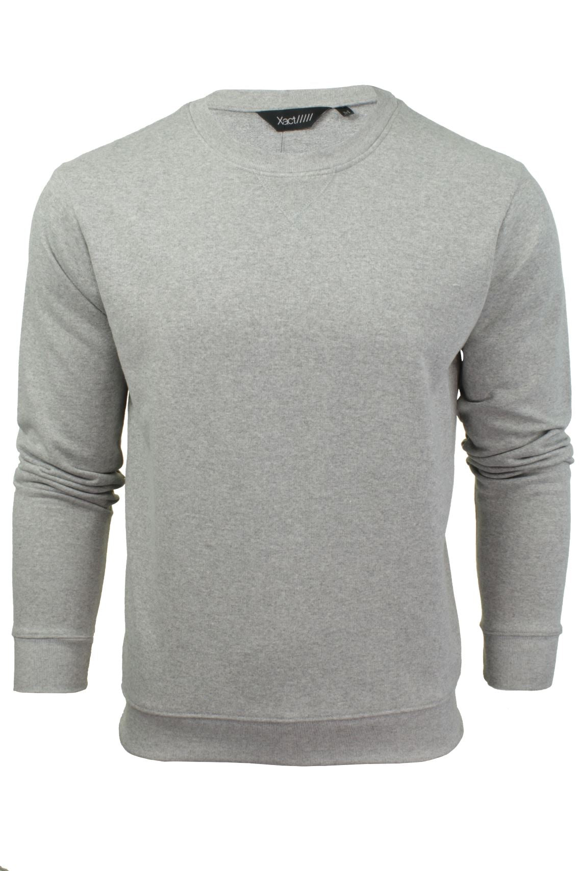 Xact Mens Crew Neck Sweatshirt Jumper - Long Sleeved-Main Image