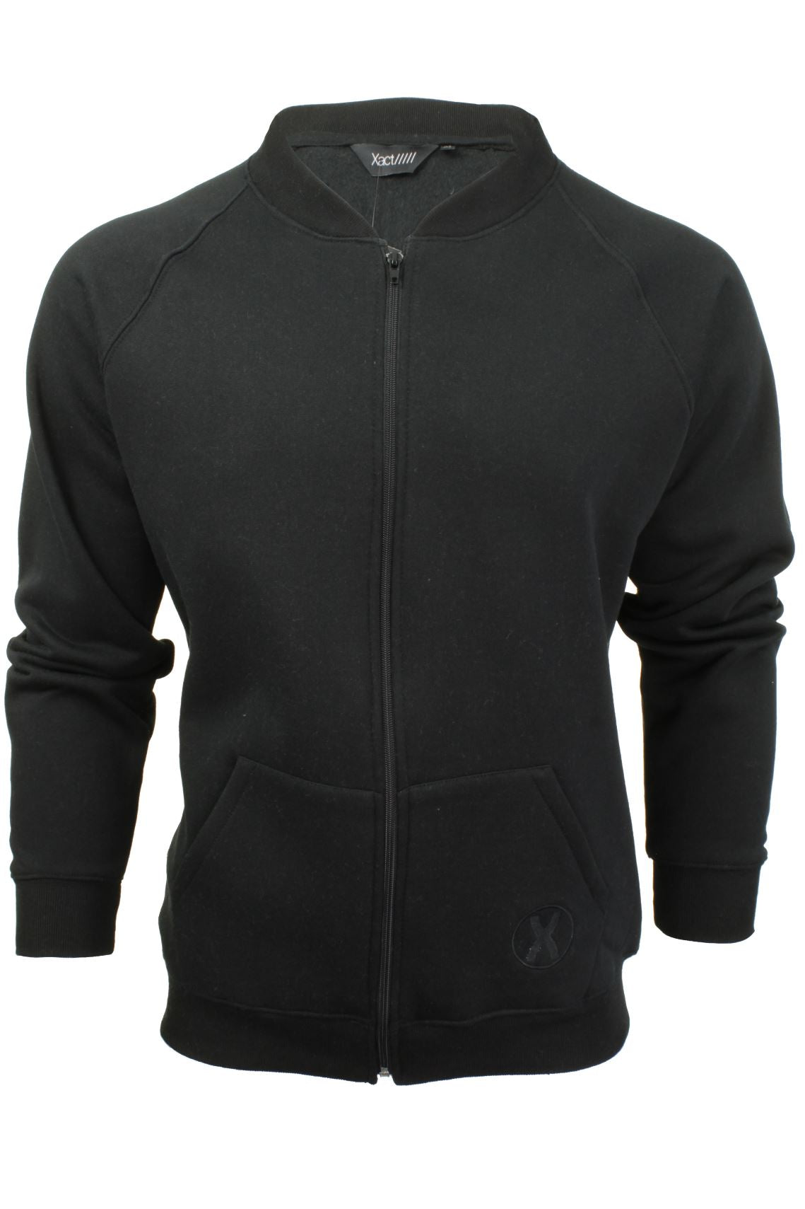 Xact Mens Zip Through Sweatshirt Jumper - Long Sleeved-Main Image