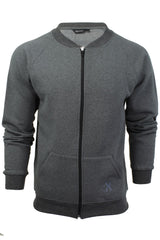 Xact Mens Zip Through Sweatshirt Jumper - Long Sleeved-2