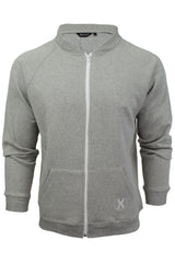 Xact Mens Zip Through Sweatshirt Jumper - Long Sleeved-Main Image