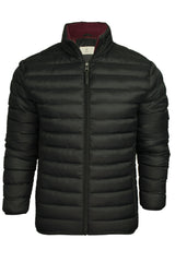 Xact Men's Funnel Neck Quilted Puffer Jacket-2