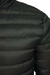 Xact Men's Funnel Neck Quilted Puffer Jacket-2