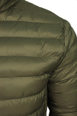 Xact Men's Funnel Neck Quilted Puffer Jacket-2