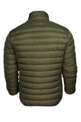 Xact Men's Funnel Neck Quilted Puffer Jacket-3