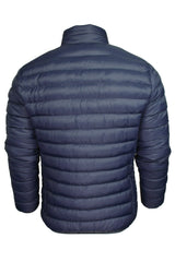 Xact Men's Funnel Neck Quilted Puffer Jacket-3