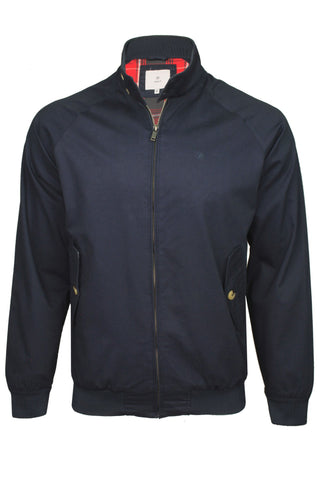 Xact Men's Classic Harrington Jacket, Check Lining, Regular Fit-Main Image