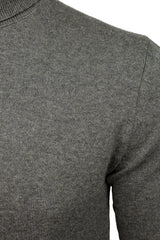 Xact Mens Roll Neck Jumper - 100% Cotton - Long Sleeved-3