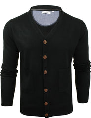 Xact Men's V-Neck Button-Up Cardigan-Main Image