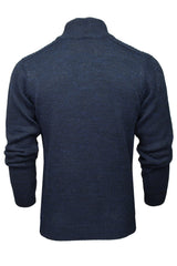 Xact Mens 3 Button Funnel Neck Jumper-3