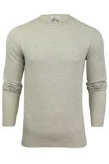 Xact Men's Textured Cotton Crew Neck Jumper-Main Image