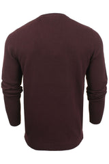 Xact Men's Textured Cotton Crew Neck Jumper-3