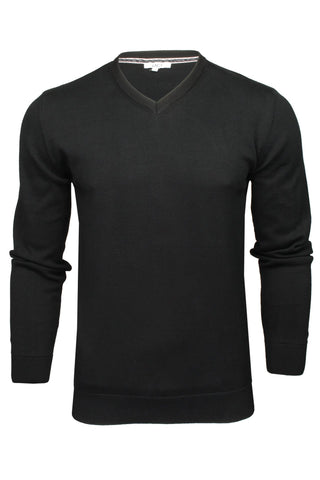 Xact Men's 100% Cotton V-Neck Jumper-Main Image