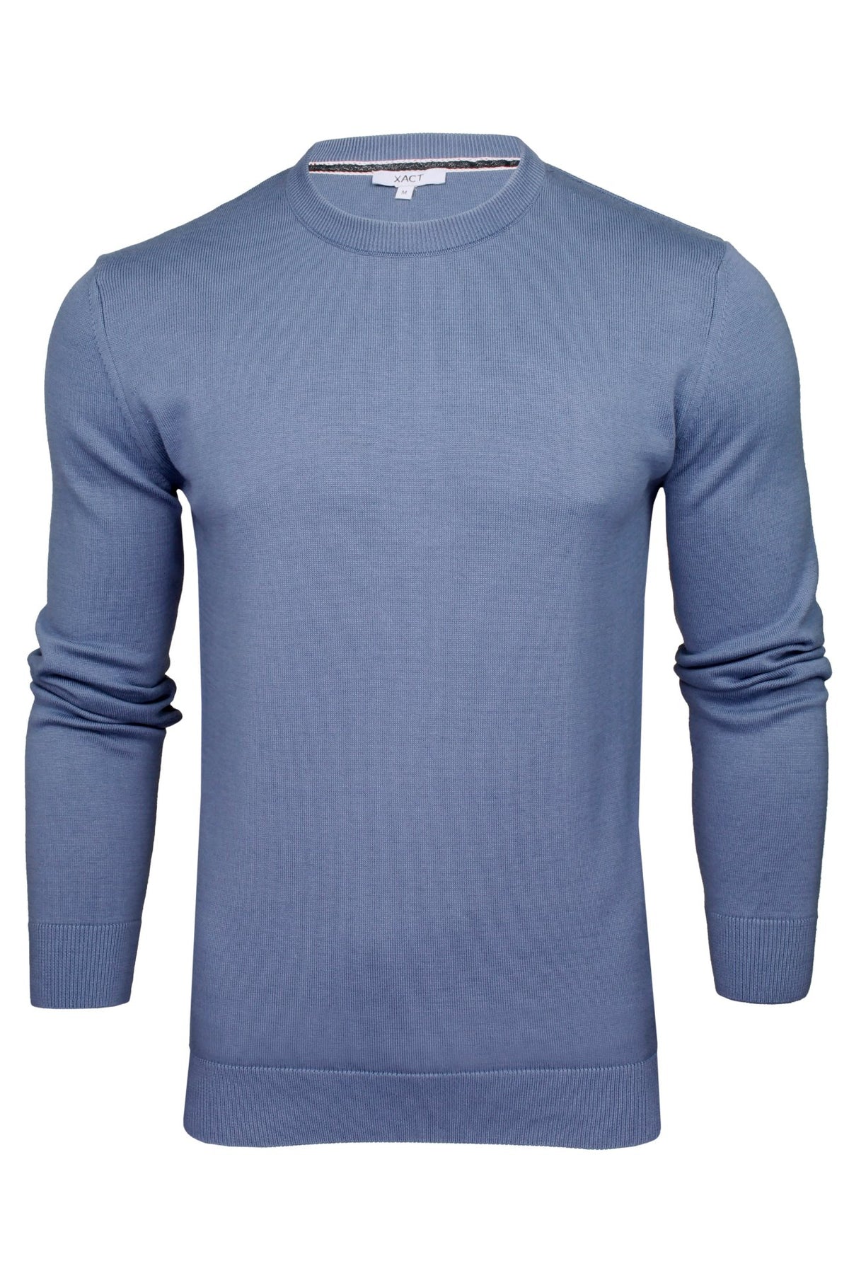 Xact Mens Cotton Crew Neck Jumper-Main Image