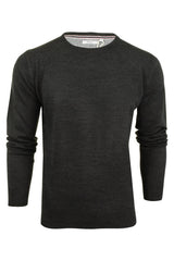 Xact Mens Crew Neck Jumper Fine Knit-Main Image