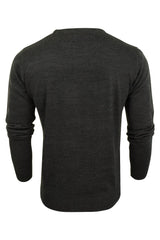 Xact Mens Crew Neck Jumper Fine Knit-3