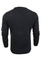 Xact Mens Crew Neck Jumper Fine Knit-3