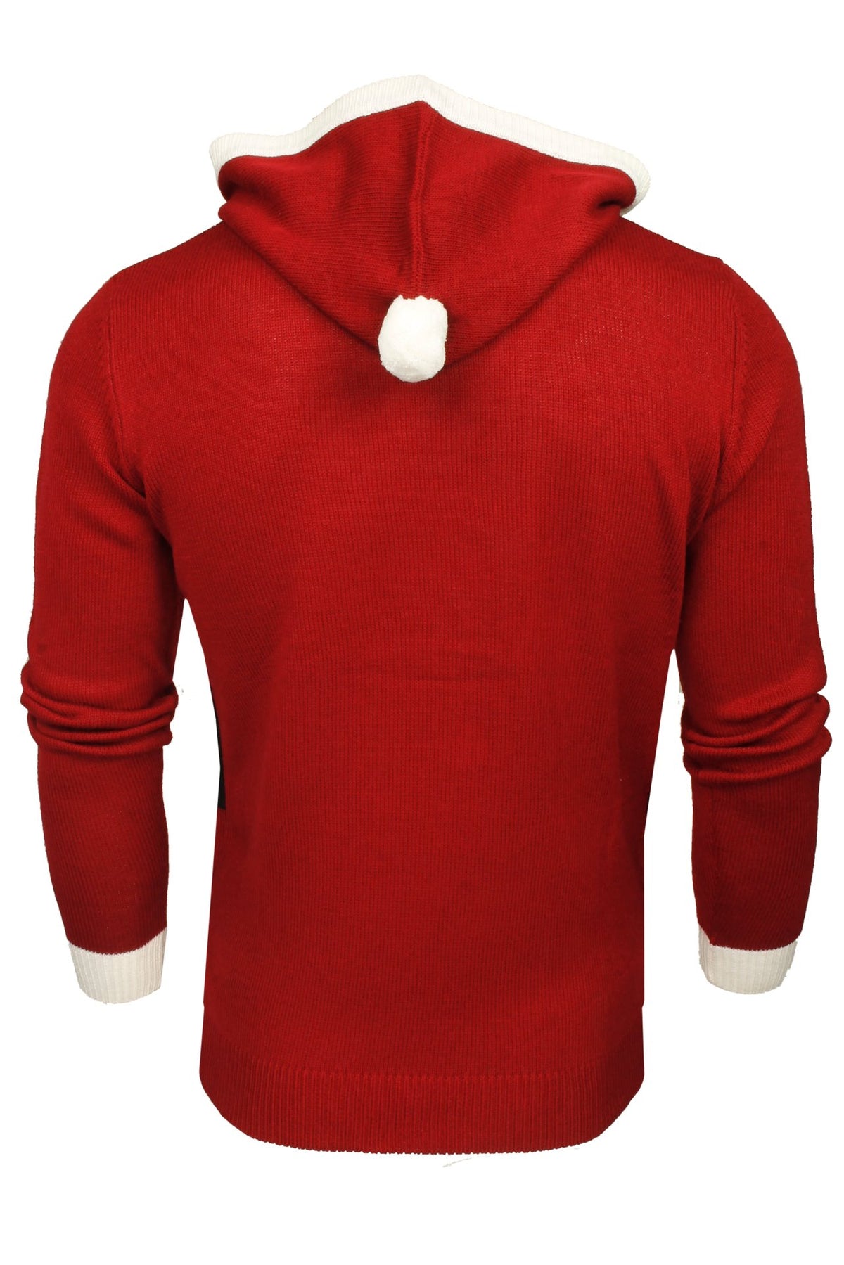 Xact Men's Novelty Hooded Christmas Jumper-3