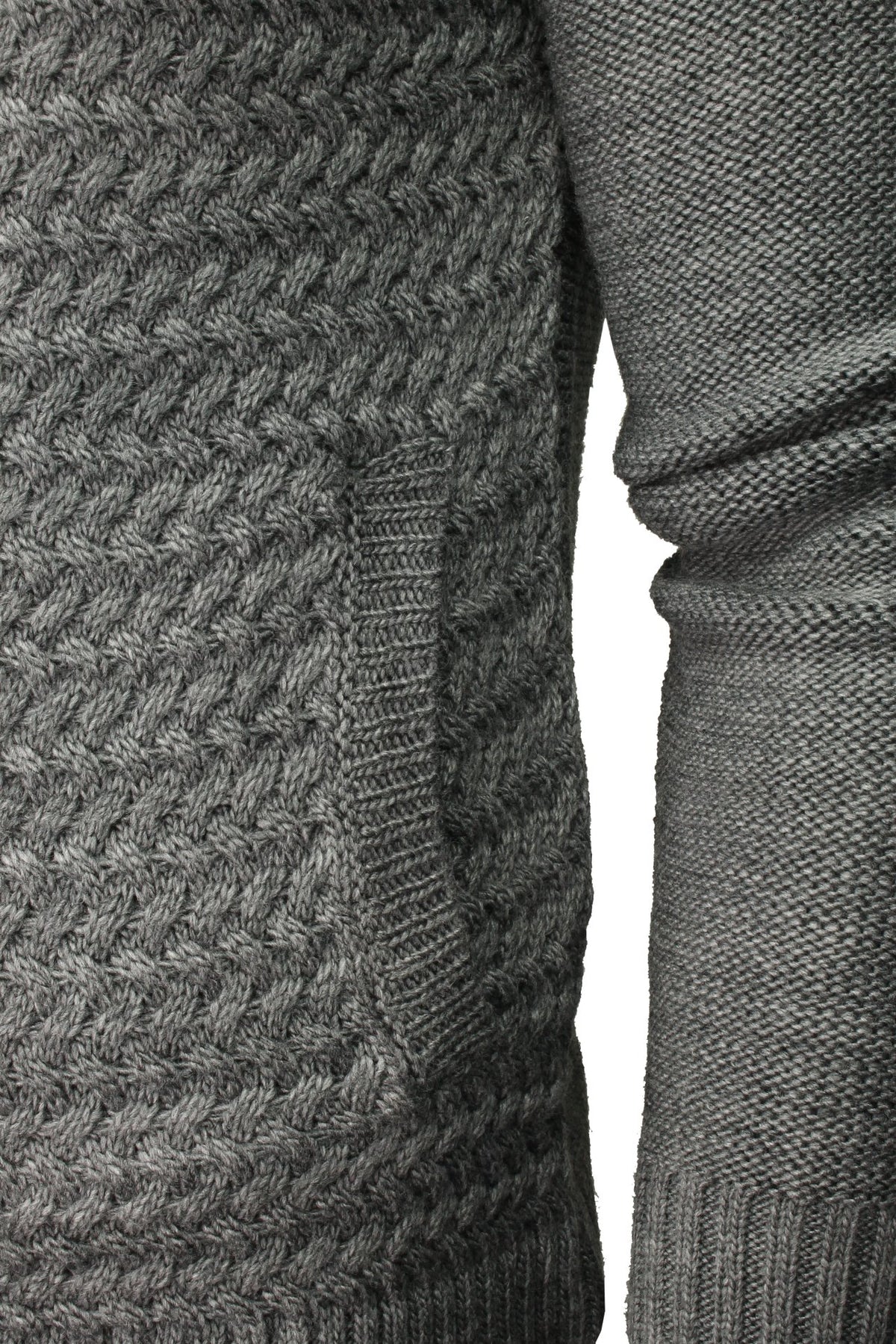 Xact Mens Shawl Neck Cardigan, Raglan Sleeve-3