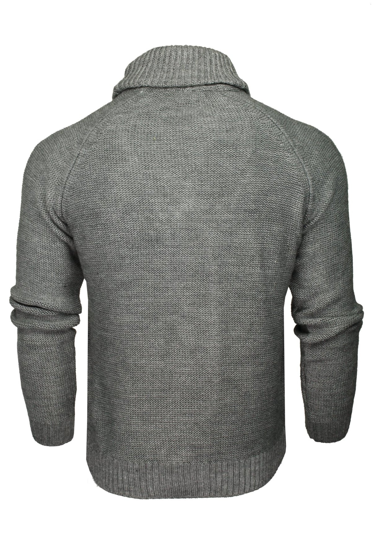Xact Mens Shawl Neck Cardigan, Raglan Sleeve-4