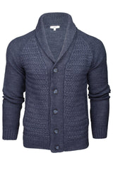Xact Mens Shawl Neck Cardigan, Raglan Sleeve-2