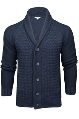 Xact Mens Shawl Neck Cardigan, Raglan Sleeve-Main Image
