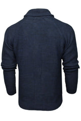 Xact Mens Shawl Neck Cardigan, Raglan Sleeve-3