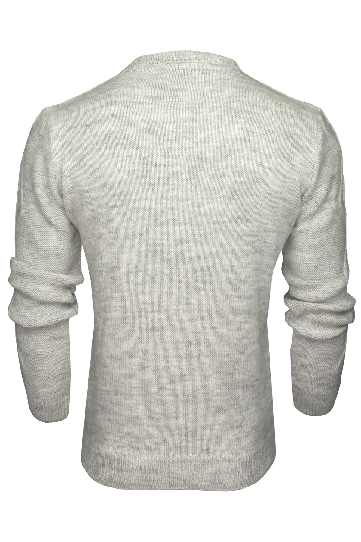 Xact Mens Cable Knit Crew Neck Jumper-3