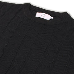 Xact Men's Crew Neck Cable Knit Jumper-4