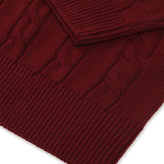 Xact Men's Crew Neck Cable Knit Jumper