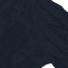 Xact Men's Crew Neck Cable Knit Jumper