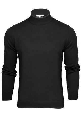 Xact Mens Turtle Neck Cotton Jumper-Main Image