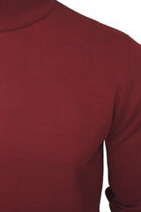 Xact Mens Turtle Neck Cotton Jumper-2