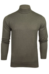 Xact Mens Turtle Neck Cotton Jumper-Main Image