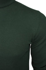 Xact Mens Turtle Neck Cotton Jumper-2