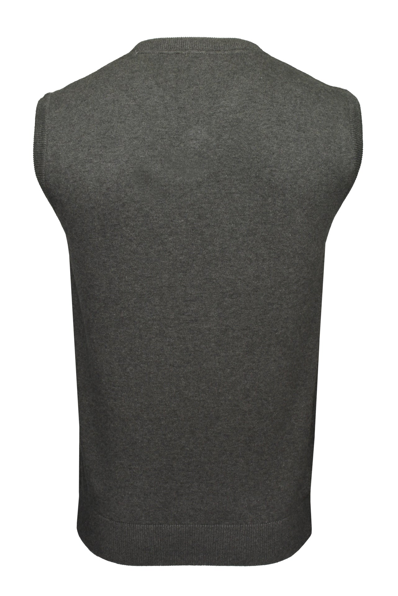Xact Mens Knitted Sleeveless Vest/ Tank Top Jumper - 100% Cotton-3